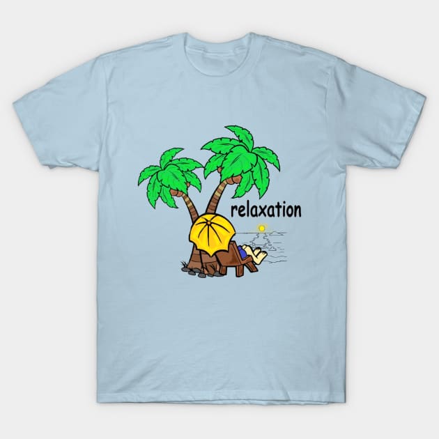 relaxation T-Shirt by VeryOK